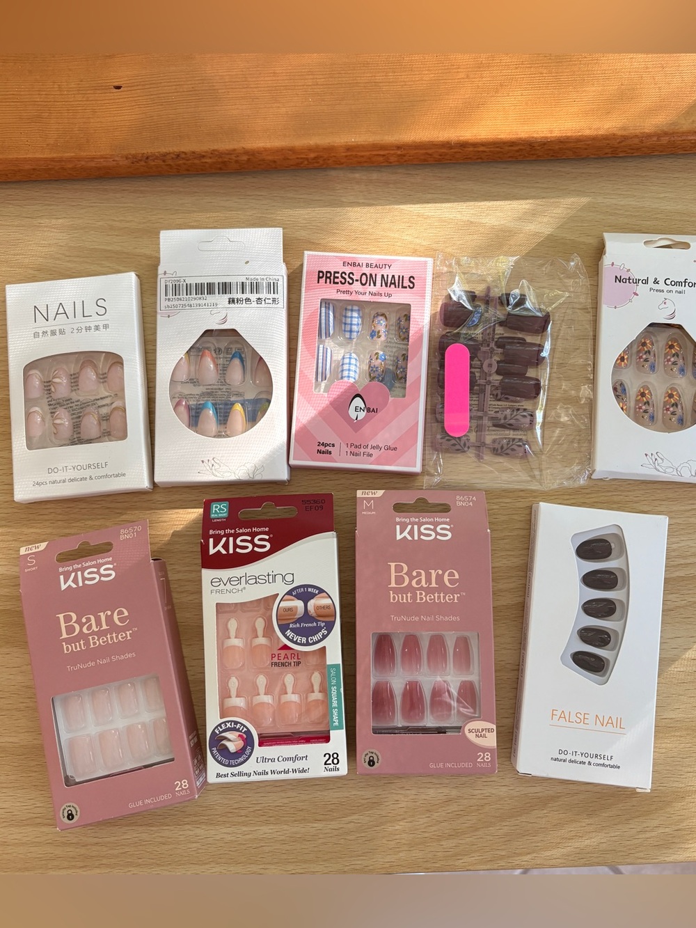 Faux Nail Press On Lot kiss